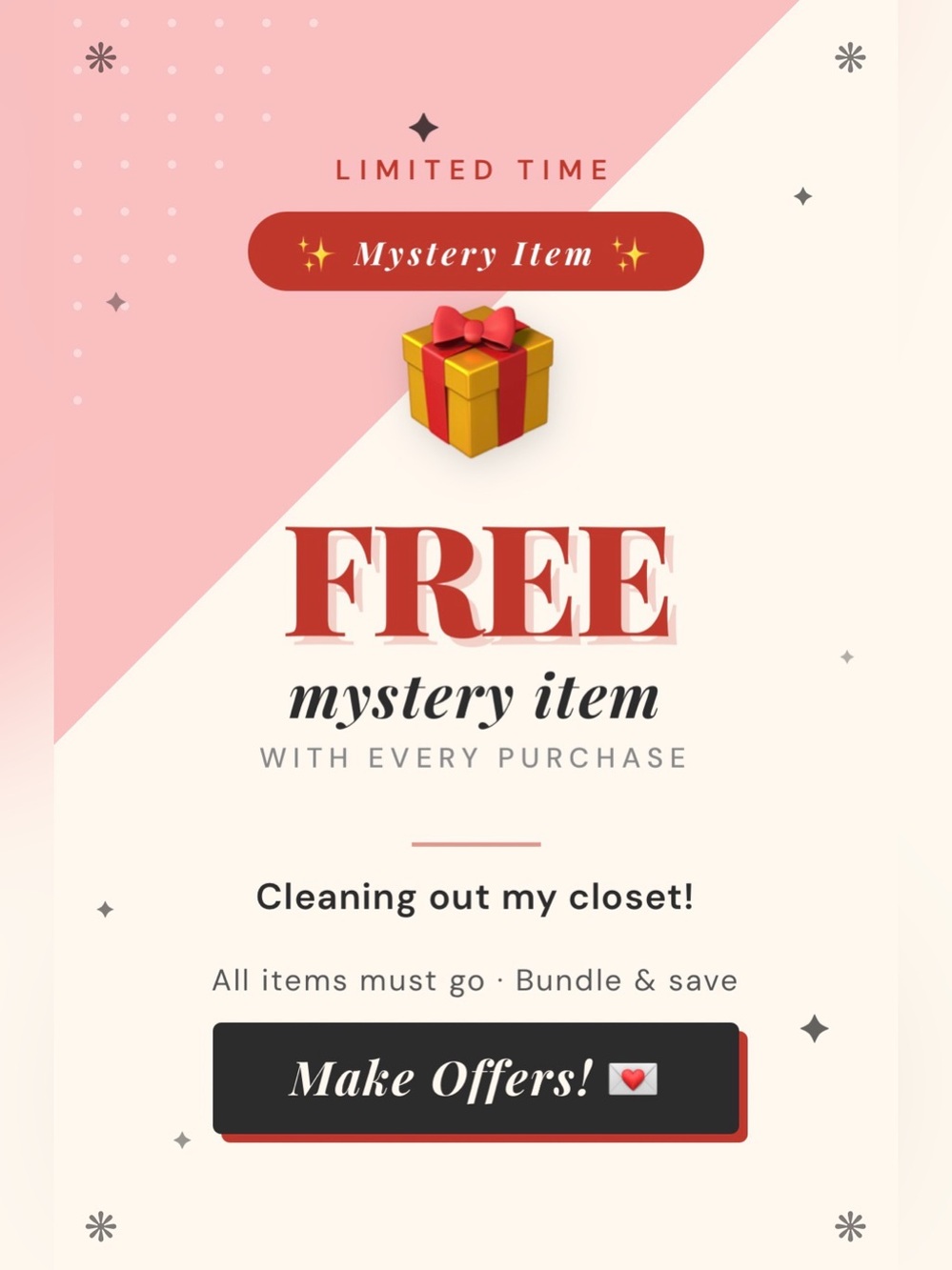 FREE Mystery Item Promo